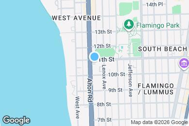 Map image of the property - 1130 11th St