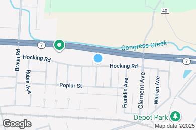 Map image of the property - 1112 1/2 Hocking Rd