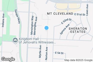 Map image of the property - 5220 Norton Ave