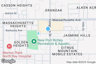 Map image of the property - Richey Woods Senior Living