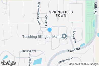 Map image of the property - 14633 Strathglass Dr