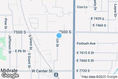 Map image of the property - 7531 Birch St