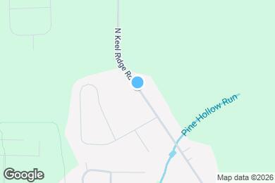 Map image of the property - 1039 N Keel Ridge Rd