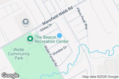 Map image of the property - 6916 Bluebonnet Way