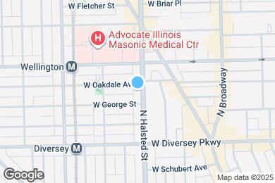 Map image of the property - 2908 N Halsted St