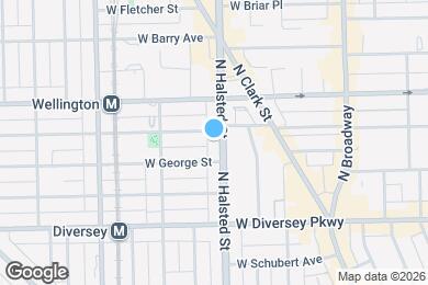 Map image of the property - 2910 N Halsted St