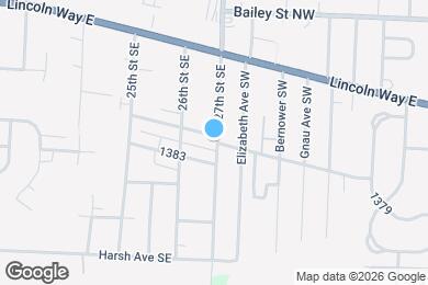 Map image of the property - 211 27th St SE