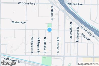 Map image of the property - 2339 N Naomi St