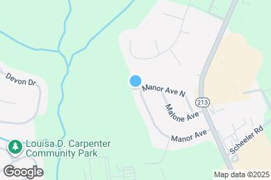 Map image of the property - 129a Manor Ave N