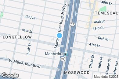 Map image of the property - 4030-4038 Martin Luther King Jr Way