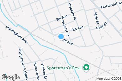 Map image of the property - 1346 10th Ave