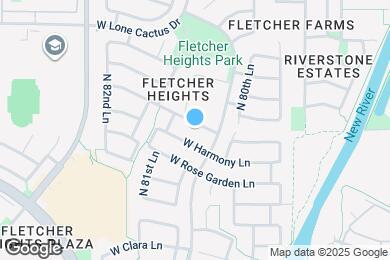 Map image of the property - 8135 W Deanna Dr