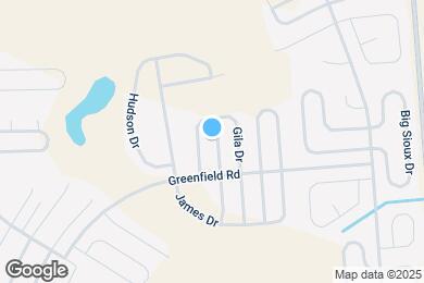 Map image of the property - 830 Gila Way