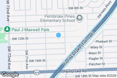 Map image of the property - 6816 SW 12th St