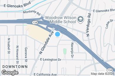 Map image of the property - 537 N Adams St