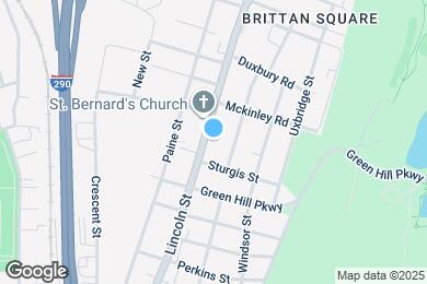 Map image of the property - 213 Lincoln St