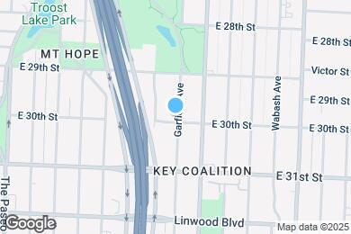 Map image of the property - 2018 E 30th St