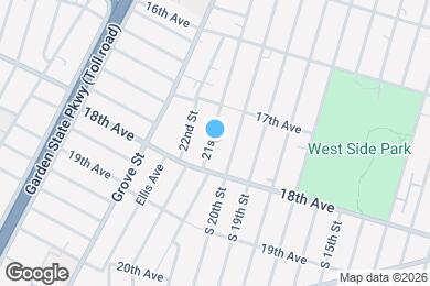 Map image of the property - 254 21st St