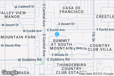 Map image of the property - 203 E Valley View Dr