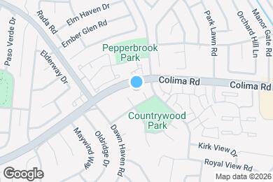 Map image of the property - 1825 Coachwood Ct