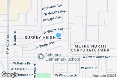 Map image of the property - 3132 W Surrey Ave