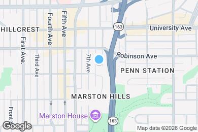 Map image of the property - 3730 8th Ave