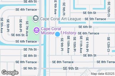Map image of the property - 625 SE 9th Ave