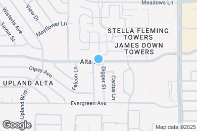 Map image of the property - 5205 Alta Dr