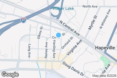 Map image of the property - 852 Custer St