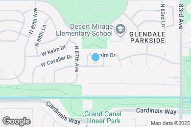 Map image of the property - 8622 W Berridge Ln