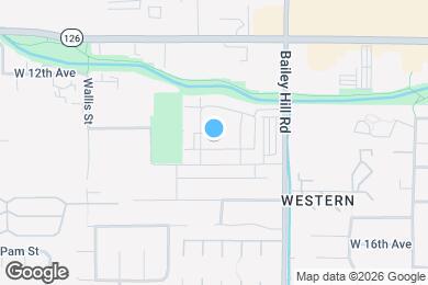 Map image of the property - The Bailey At Amazon Creek