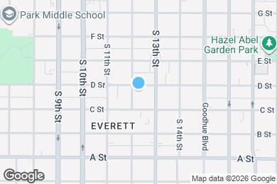 Map image of the property - 1207 D St