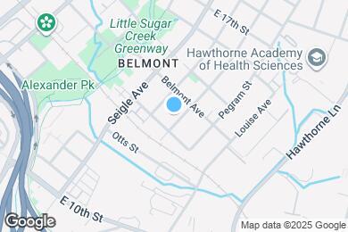 Map image of the property - 1013 Allen St