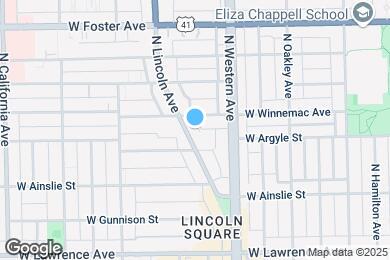 Map image of the property - 5019 N Lincoln Ave