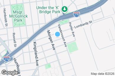 Map image of the property - Welcome to your new apartment in Greenpoint!