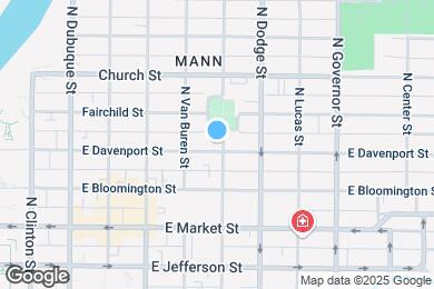 Map image of the property - 530 E Davenport St