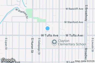 Map image of the property - 4580 S Fox St