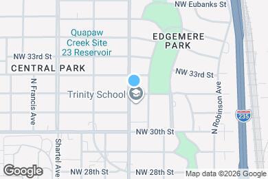 Map image of the property - 419 NW 32nd St