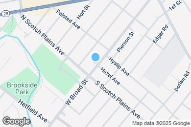 Map image of the property - 634 W Broad St