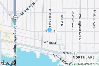 Map image of the property - 3536 Interlake Ave N