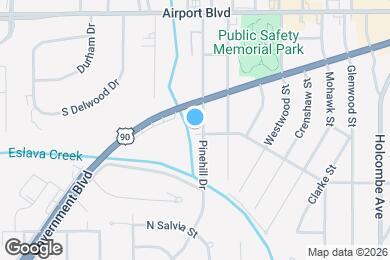 Map image of the property - 412 Pinehill Dr