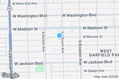 Map image of the property - 4509 W Monroe St