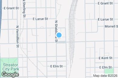 Map image of the property - 804 E Broadway St