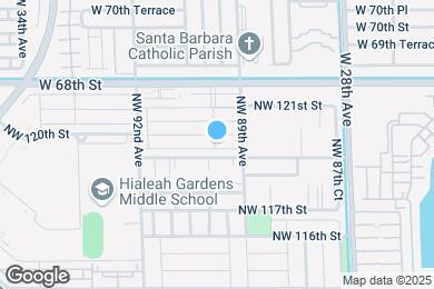 Map image of the property - 9149 NW 119th Ter