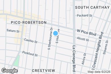 Map image of the property - 1447 S Holt Ave