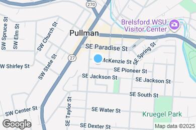 Map image of the property - 320 SE High St