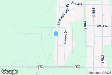 Map image of the property - 1114 Emerald Ridge Dr