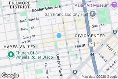 Map image of the property - 450 Hayes St