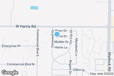 Map image of the property - 910 Simi Dr