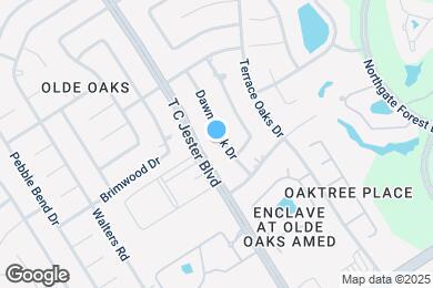 Map image of the property - 15107 Dawnbrook Dr
